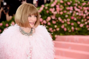 Anna Wintour, the legendary Vogue editor-in-chief who transformed global fashion, celebrity culture, and media strategy.