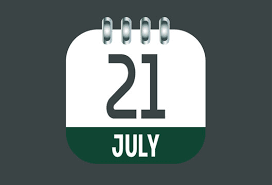 21st July National Holiday