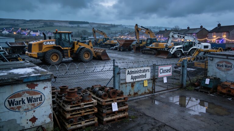 Warwick Ward Collapse: 55-Year Construction Firm Falls Amid UK Sector Crisis