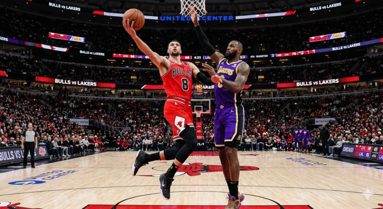 Michael Jordan in Action