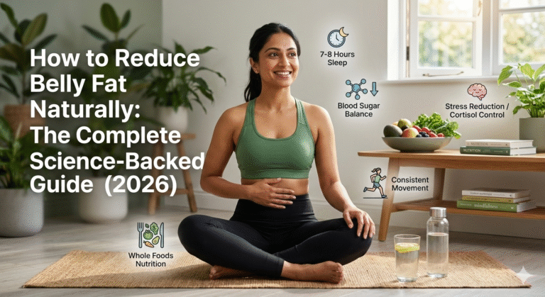 "how to reduce belly fat naturally"